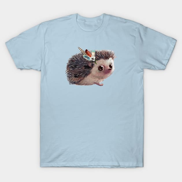 Adorable Hedgehog 4 T-Shirt by EveFarb